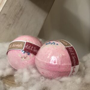 Bath Bomb Cherry-Vanilla