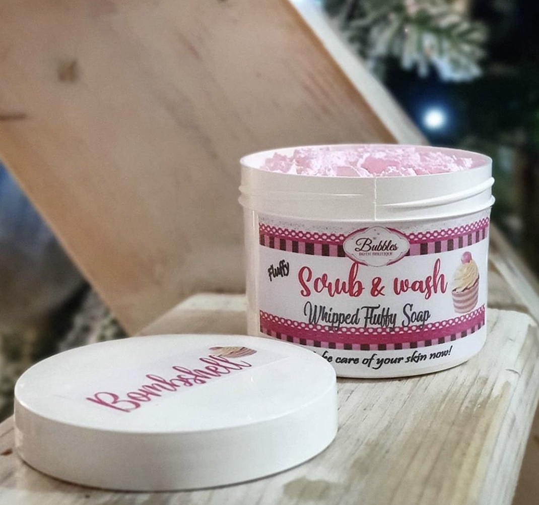 image0-(21) Scrub & Wash Whipped Fluffy Soap