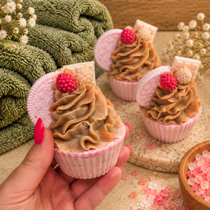 Cupcake Sapun Vanila,Mak