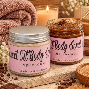Sweet Oil Body Scrub – Čokolada & Vanila